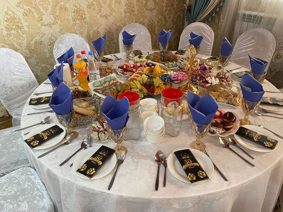 Прокат СТОЛ СТУЛЬЯ Пасуда Шатер аренда