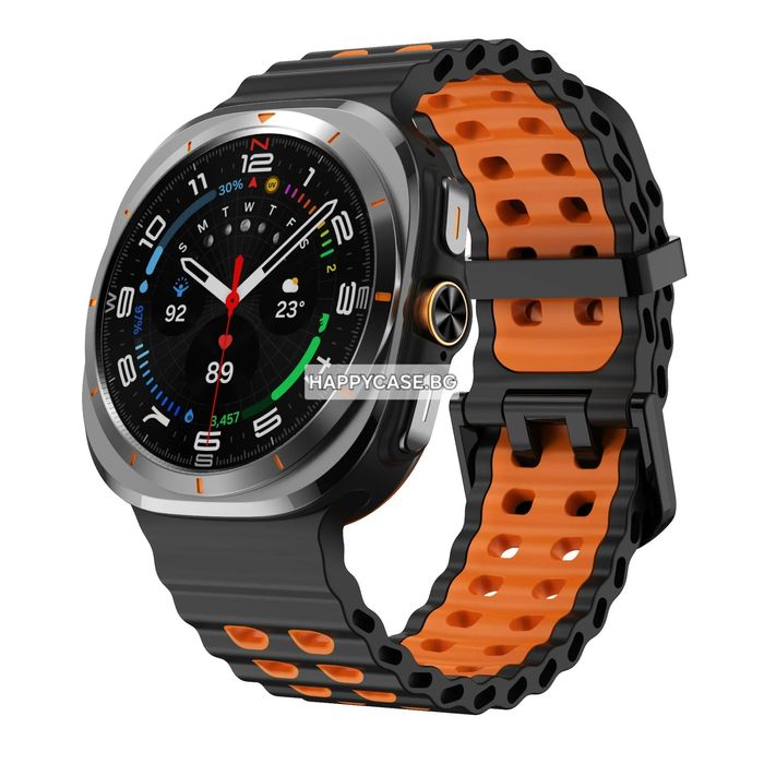 Samsung Galaxy Watch Ultra 47 mm 2025 / 2024 / MARINE Силиконова каишка
