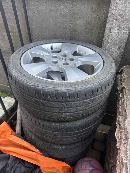 Jenti aliaj 17" Opel GM originale
