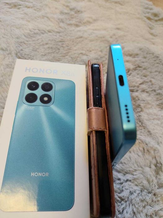 Telefon Honor X8a, Dual SIM, 128/6GB RAM, 4G, Cyan Lake - impecabil