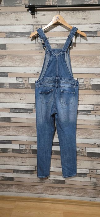 Дамски дънков гащеризон S-(x-562)