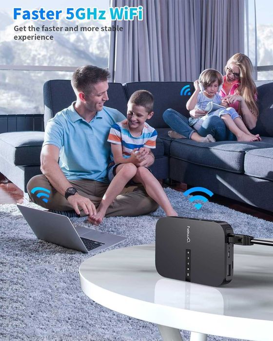 Рутер NewQ Filehub AC750 2в1 WiFi SD USB