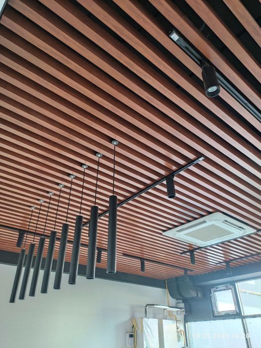 Деловые потолки для вас грильято реечный армстронг аквапанель PC-46