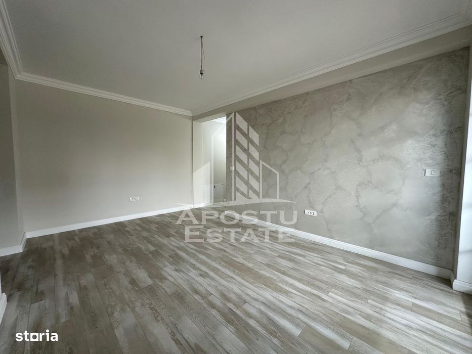 Apartament cu 2 camere si gradina de 45mp in Giroc la asfalt finalizat