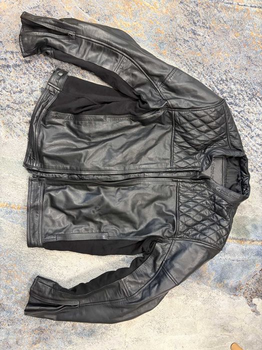 Кожено мото яке COURSE BOMBER с протектор Furygan D3O, XL