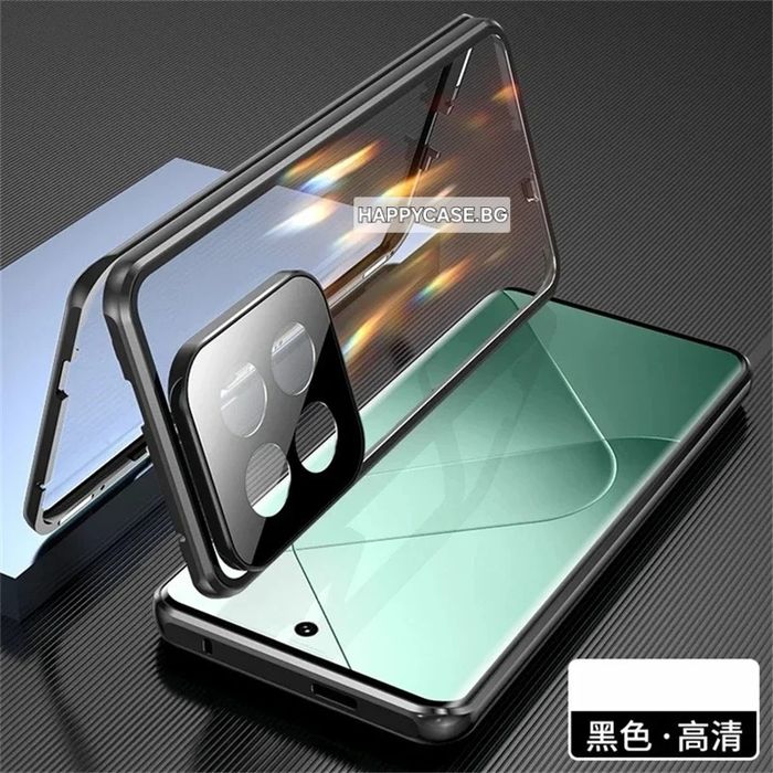 Xiaomi 17T Pro / Xiaomi 17T / Двоен 360° магнитен кейс калъф с протектор за камера