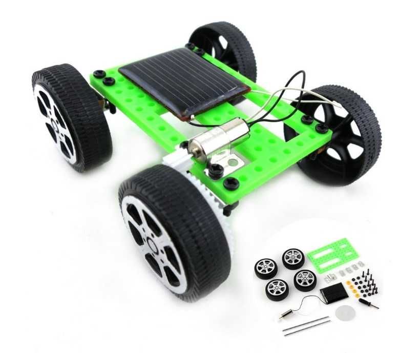 Образователна соларна количка тип „направи си сам“