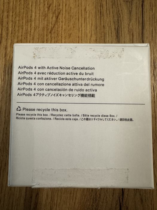 Слушалки Apple Airpods 4