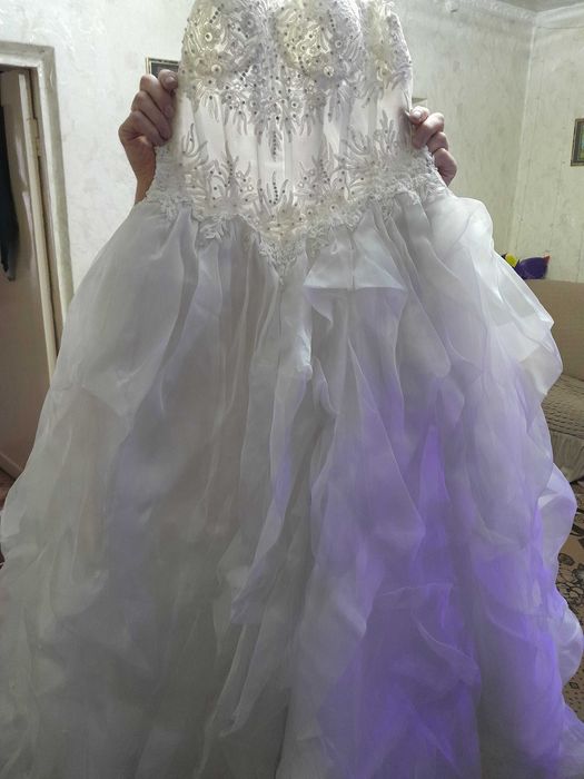 Свадебное платье,42-44размер