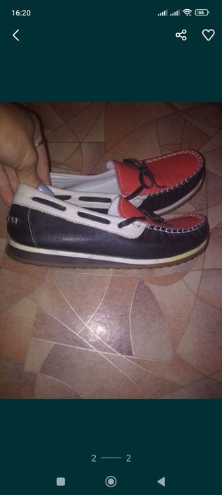 Коженные туфли - макасы