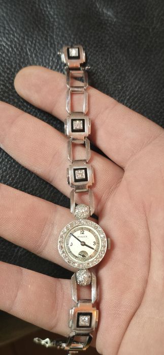 Rolex original aur 18 k diamante