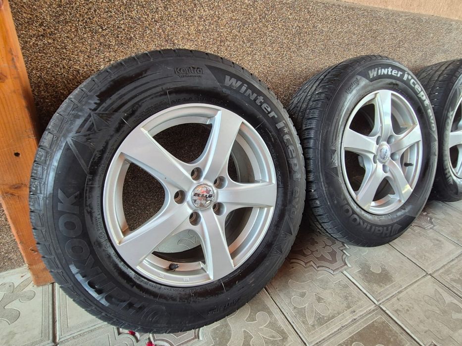 Jante 5X108+Anvelope M+S-215/70/16-Ford Kuga,Volvo,Renault,etc