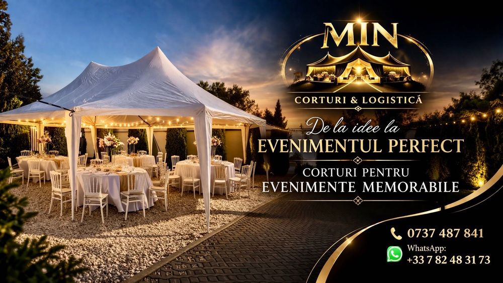 Corturi de închiriat