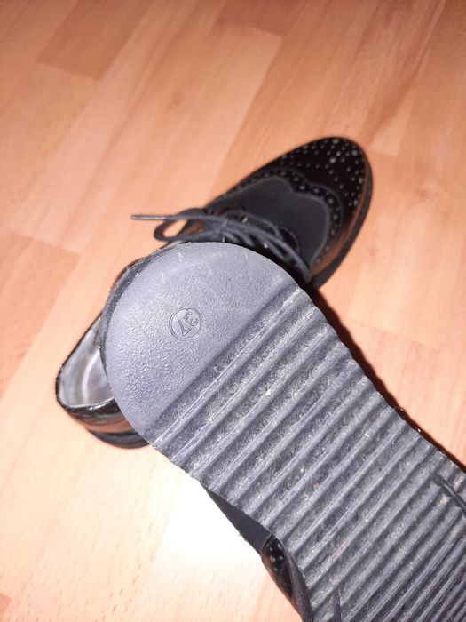 Pantofi damă Marelbo, din piele și piele întoarsă