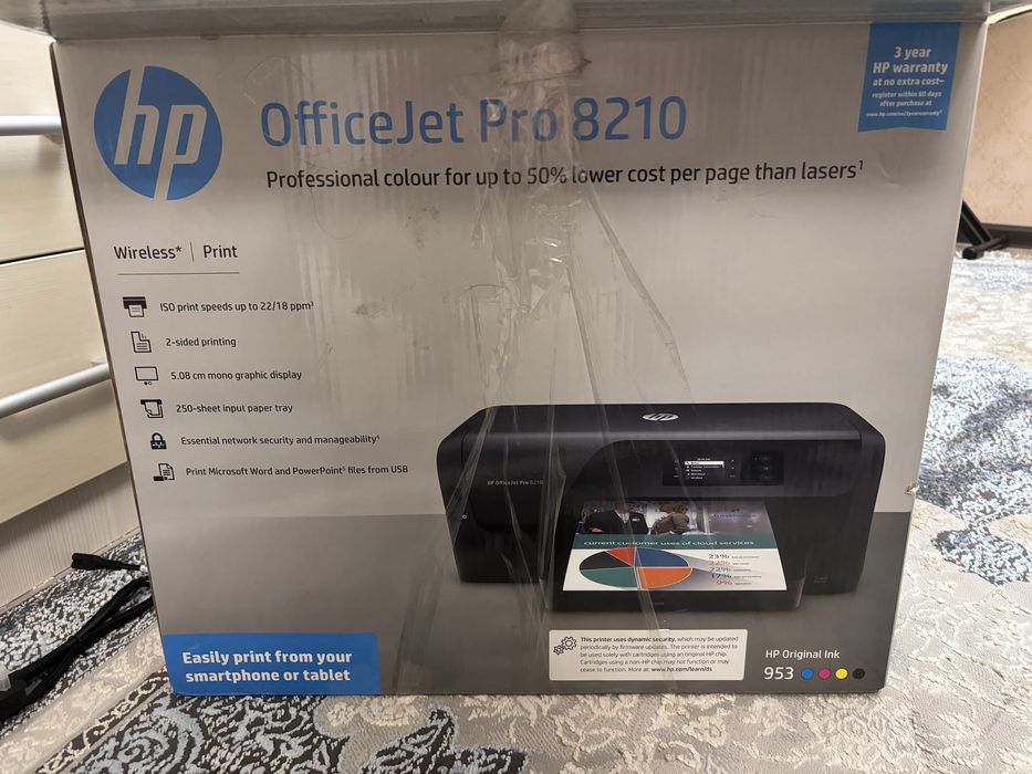 принтер HP OfficeJet Pro 8210