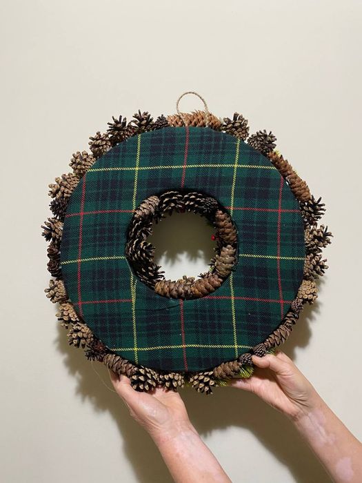 Коледен венец /ръчна изработка/