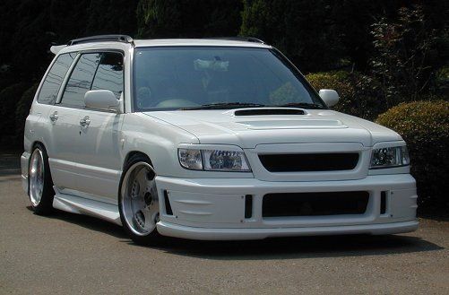 Решетка редиатора BurnUp Subaru Forester SF рестайлинг