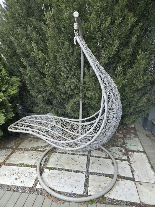 Leagan gradina Chill, 80 x 105 x 195 cm, gri