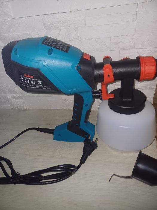 Pistol electric de vopsit ENEACRO  700W cu recipient de 1200ml!
