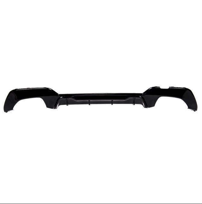 Difuzor bara spate compatibil cu BMW seria 3 G20 NFL (2019-2023) M440i style negru lucios