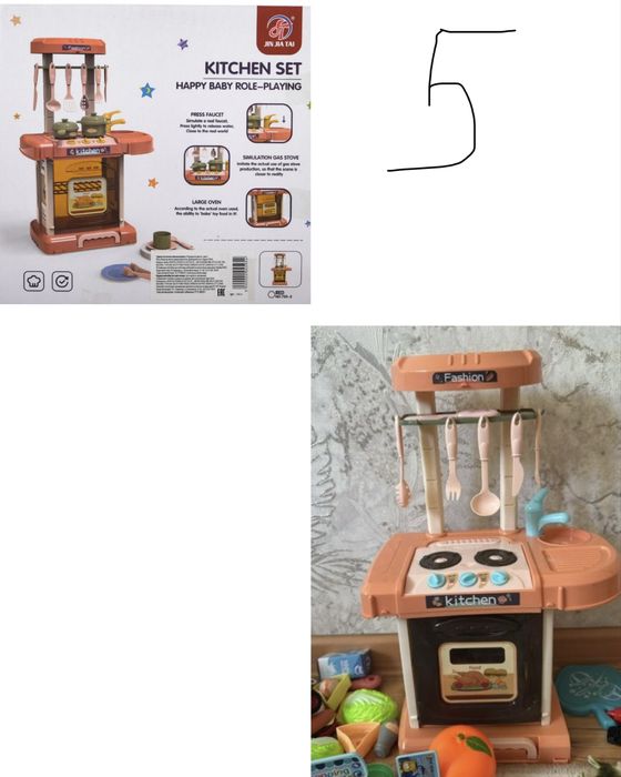 Детские игрушки кухня