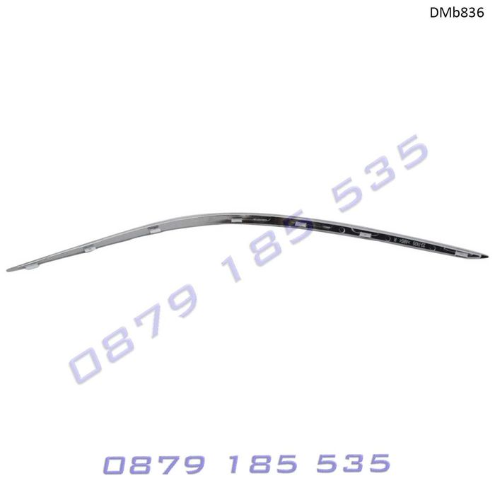 Хром лайсни предна броня рамки халогени Mercedes E W211 части мерцедес