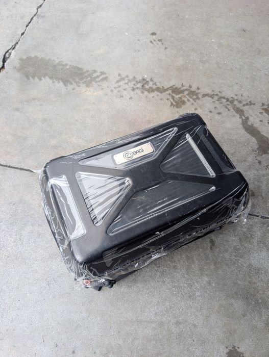 Set 2 genți moto Qbag. Bagaj motocicletă