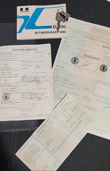 Vand kavasaki el 250