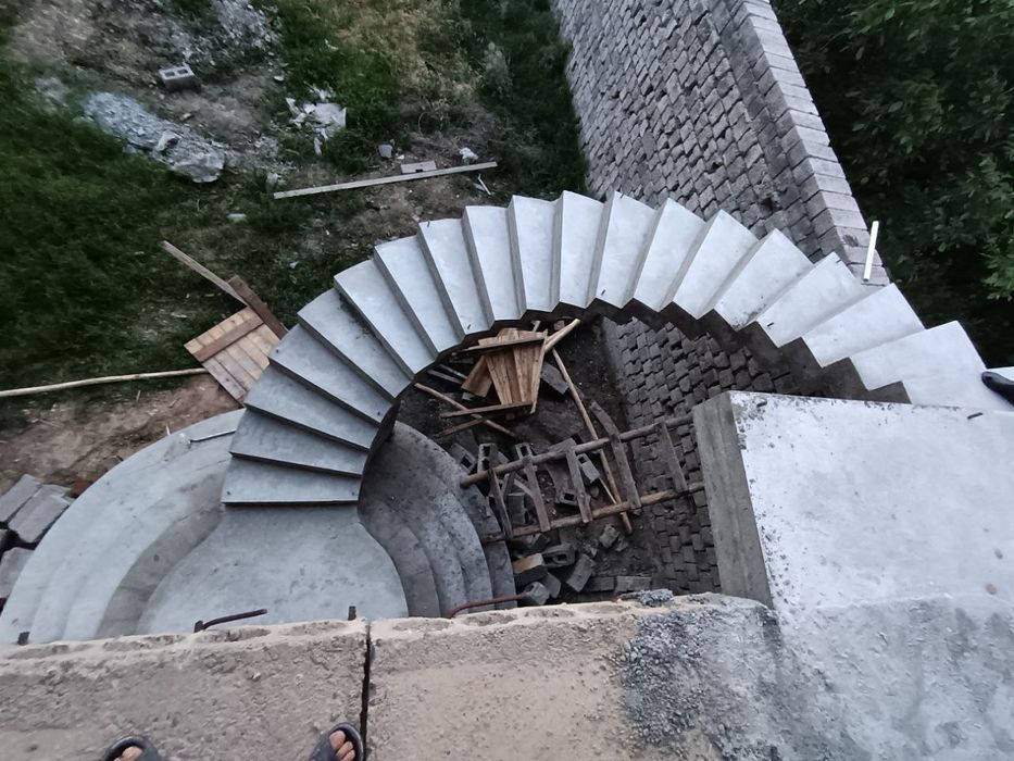 Бетон Зина (лестница) киламиз.