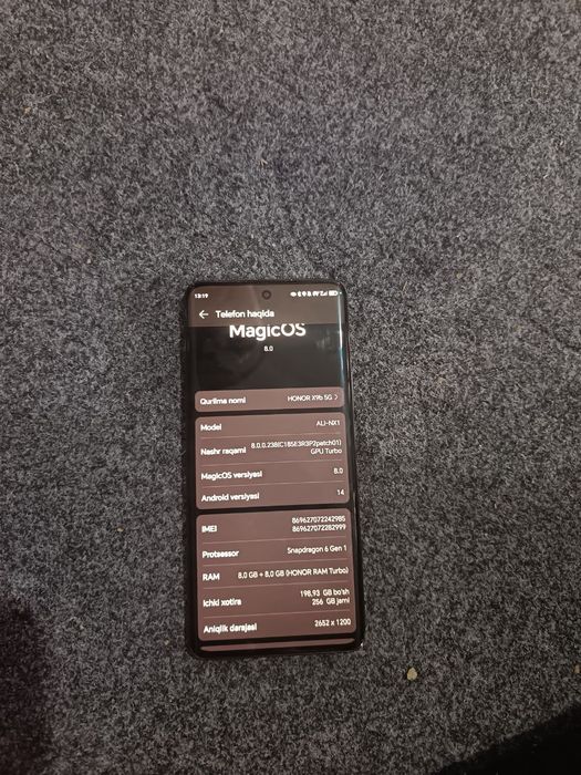 Honr x9b aybi yu bir qol ishlagan