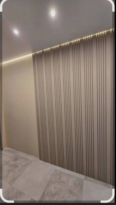 Бамбукковый панельли и Гипкий мрамор