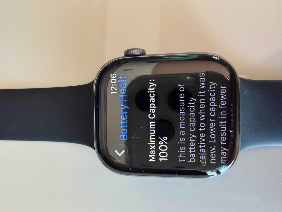 Apple Watch 11 , 46mm Space Grey , CELL, 1г. гаранция Технополис