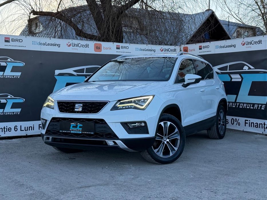 Seat Ateca 4X4 Full LED CarPlay Ambientale Keyless Garanție Rate