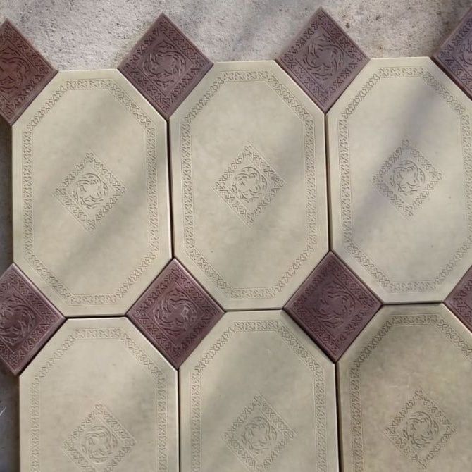 Брусчатка, Тратуарная плитка