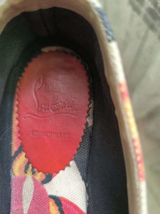 Эспадрильи Christian Louboutin. Оригинал.