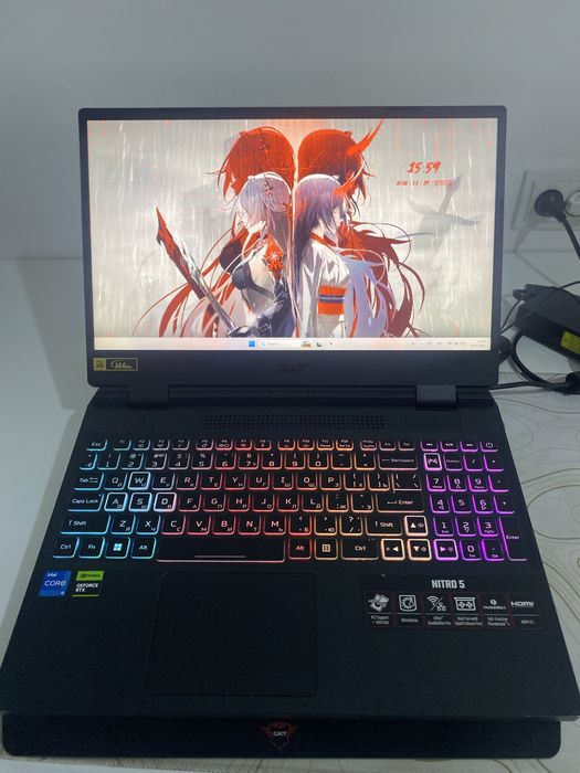 Acer nitro 5 Rtx4050 6GB, 16B , RAM SSD