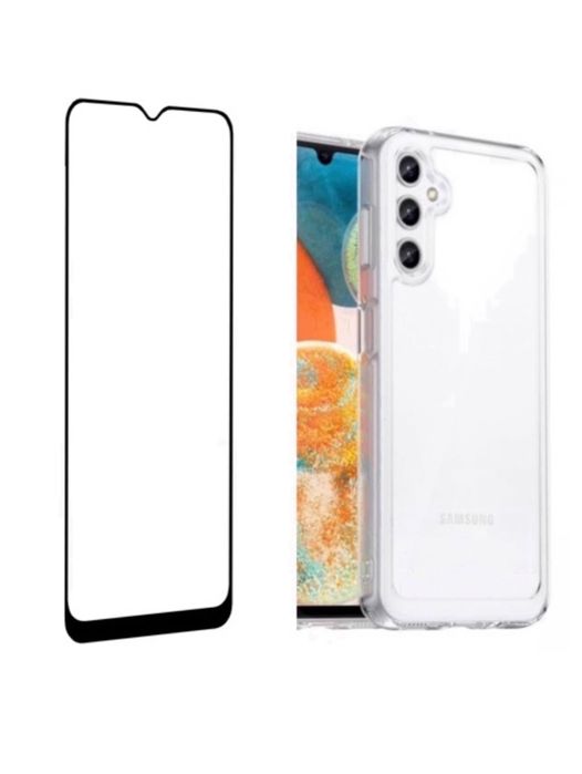 Samsung A51/A52/A53/A54/A55/A56 Pach Full Husa TPU + Folie Sticla Soft