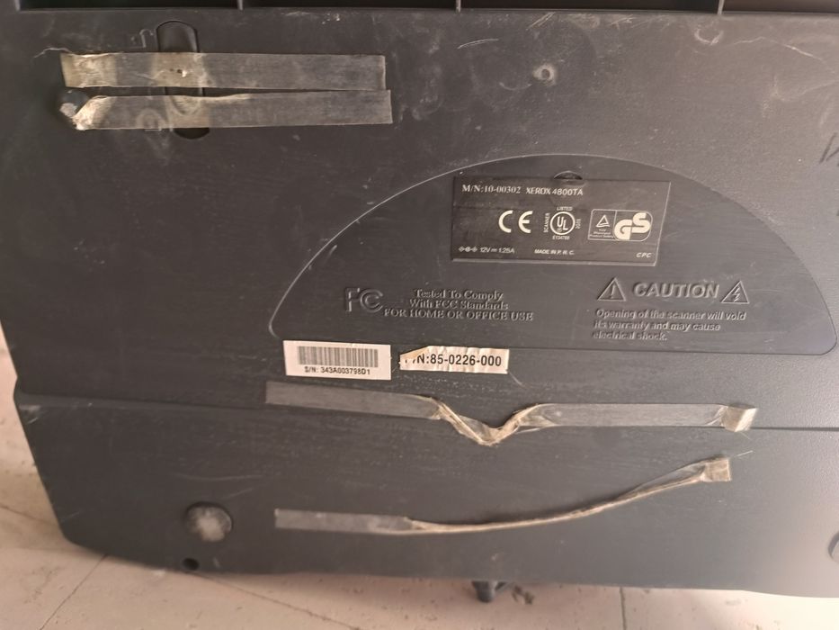 XEROX, Ксерокс сканер