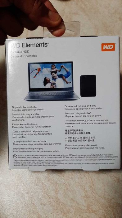 Hard extern portabil Western 2.5 2TB USB 3.0