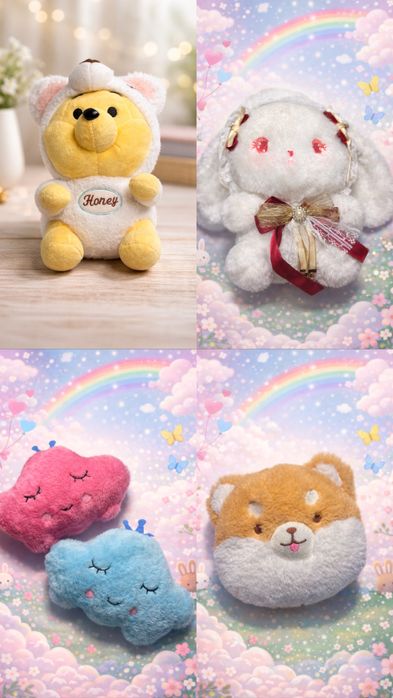 Мягкие игрушки по 700 тг