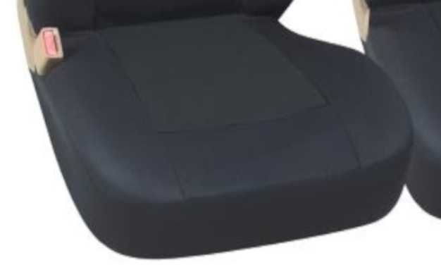 Комплект 2 + 1 Тапицерия, Текстил, Водоустойчива, Черен цвят, 5 части