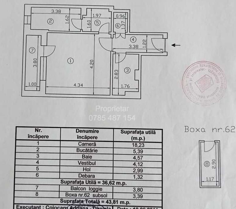 Proprietar - Vand Garsoniera Natiunile Unite - Izvor