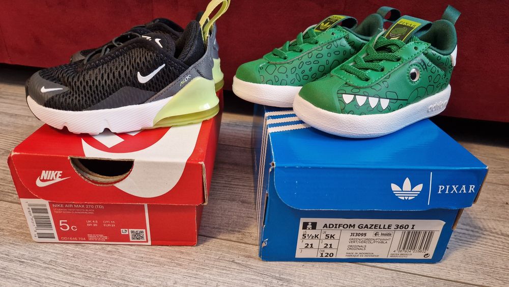 Adidași baietel. Nike / Adidas