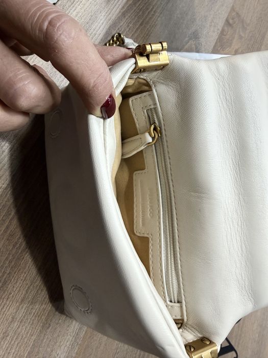 Чанта Pinko естествена кожа