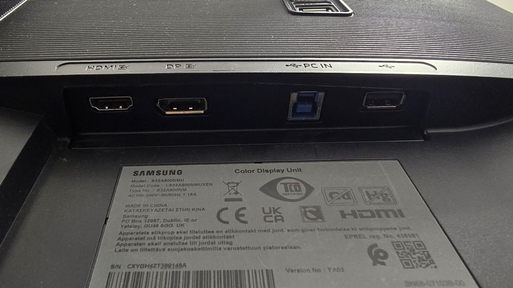 Monitor gaming, Samsung, UHD, 32", rezolutie 4k