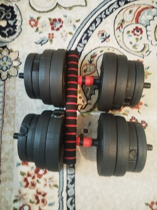 Новые гантели 30кг