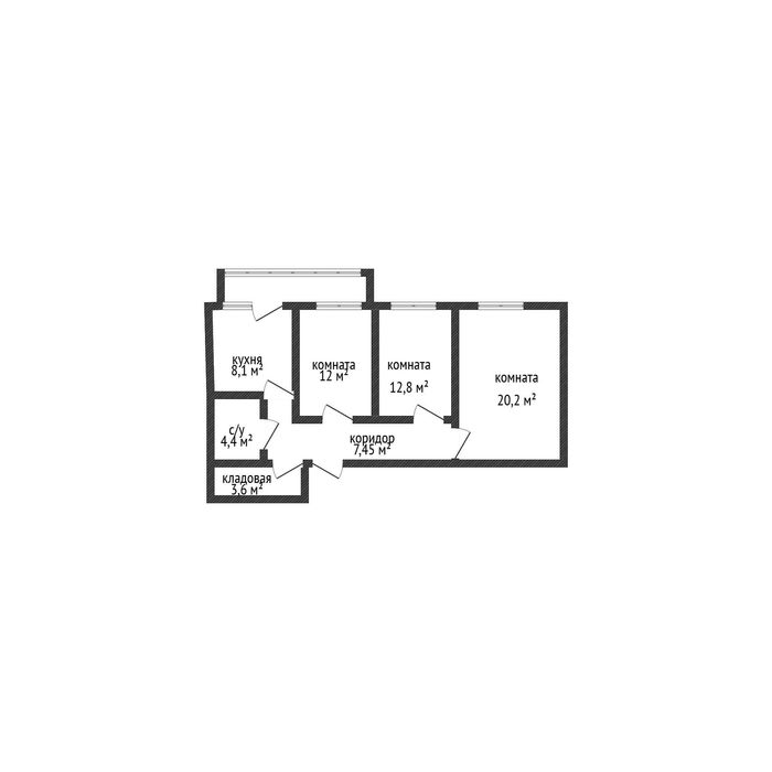 продам 3  квартиру