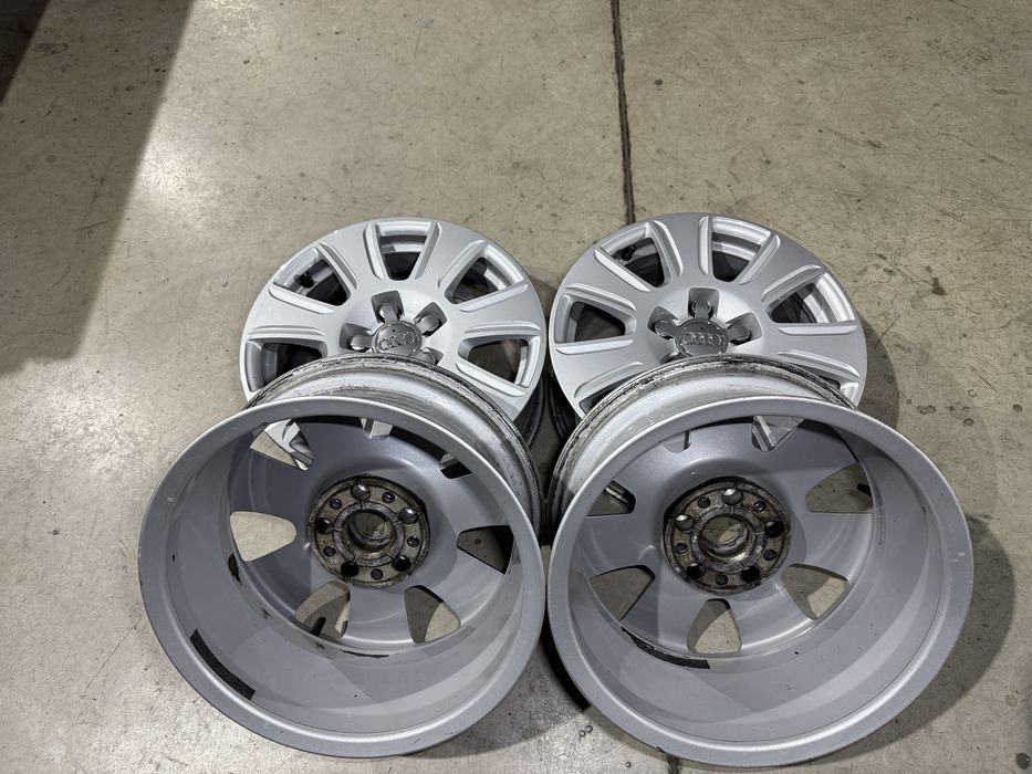 4бр. КАТО НОВИ 16” ОРИГИНАЛНИ Джанти 5х112 за -AUDI Q3/VW TIGUAN-SHARAN/SEAT ALHAMBRA/SKODA/VAG- 6,5Jx16H2, ET33
