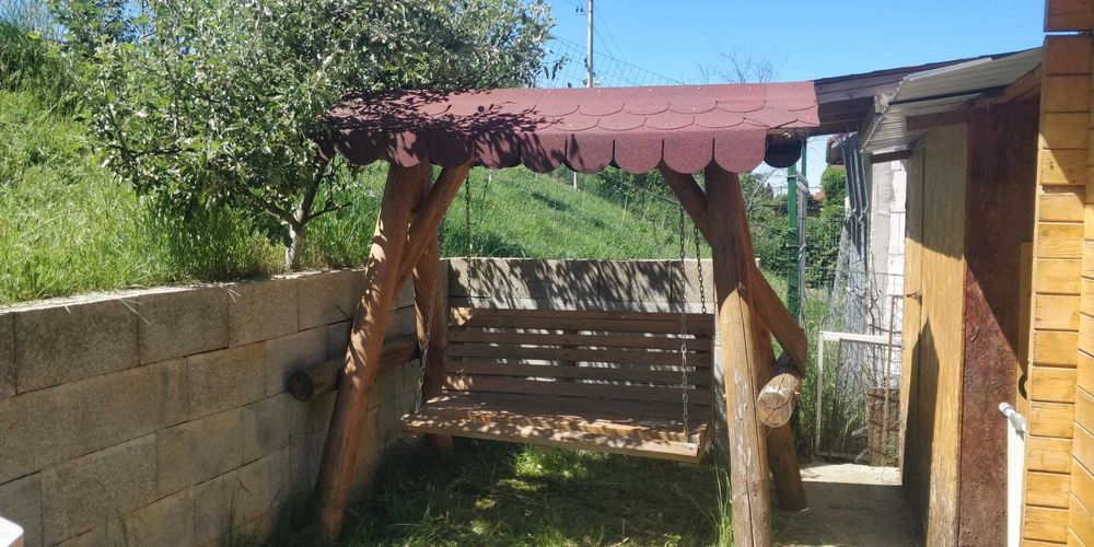 Balansoar de gradina din lemn