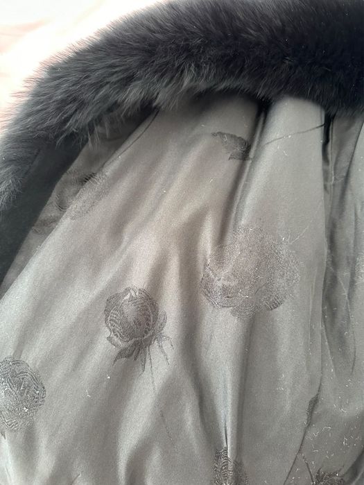 Vesta din blana de vulpe